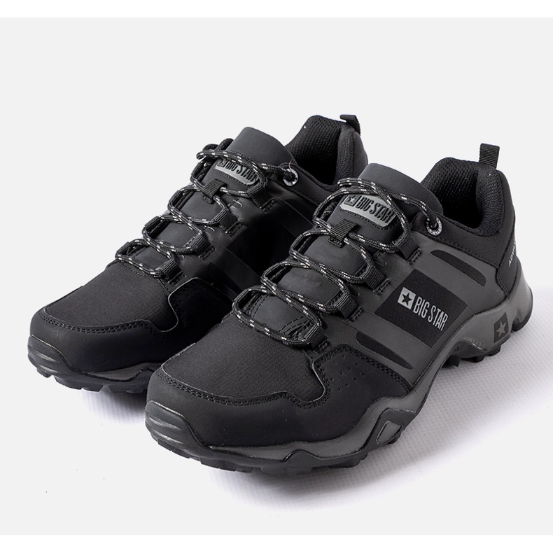 Chaussures de trekking Big Star GG174269 noires et grises le noir 1 Chaussures de trekking Big Star GG174269 noires et grises le noir 1