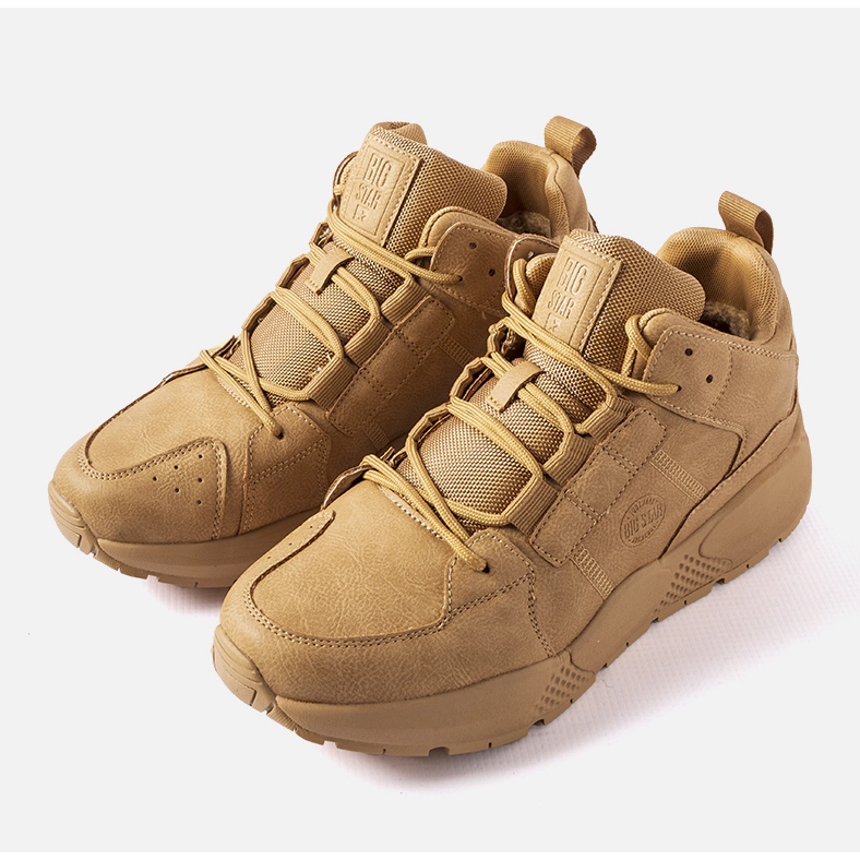 Baskets homme caramel Big Star KK174248 beige 1