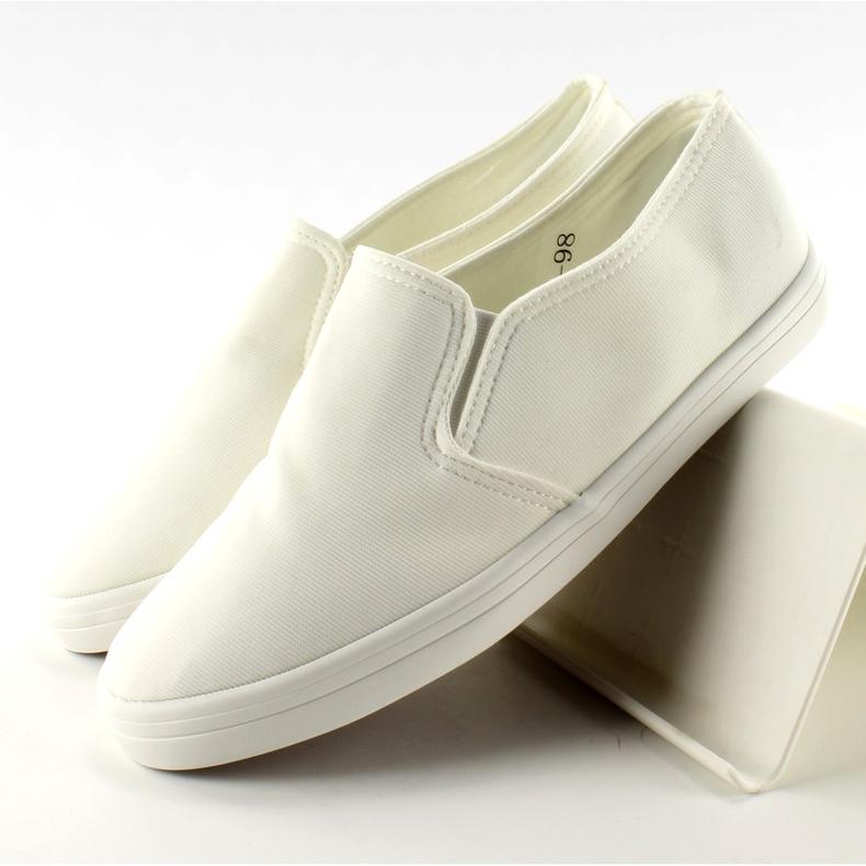 Matière baskets à enfiler 1-98 Blanc 1