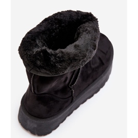 PS1 Bottes de neige isolées en fourrure Abrams noires pour femmes le noir 2