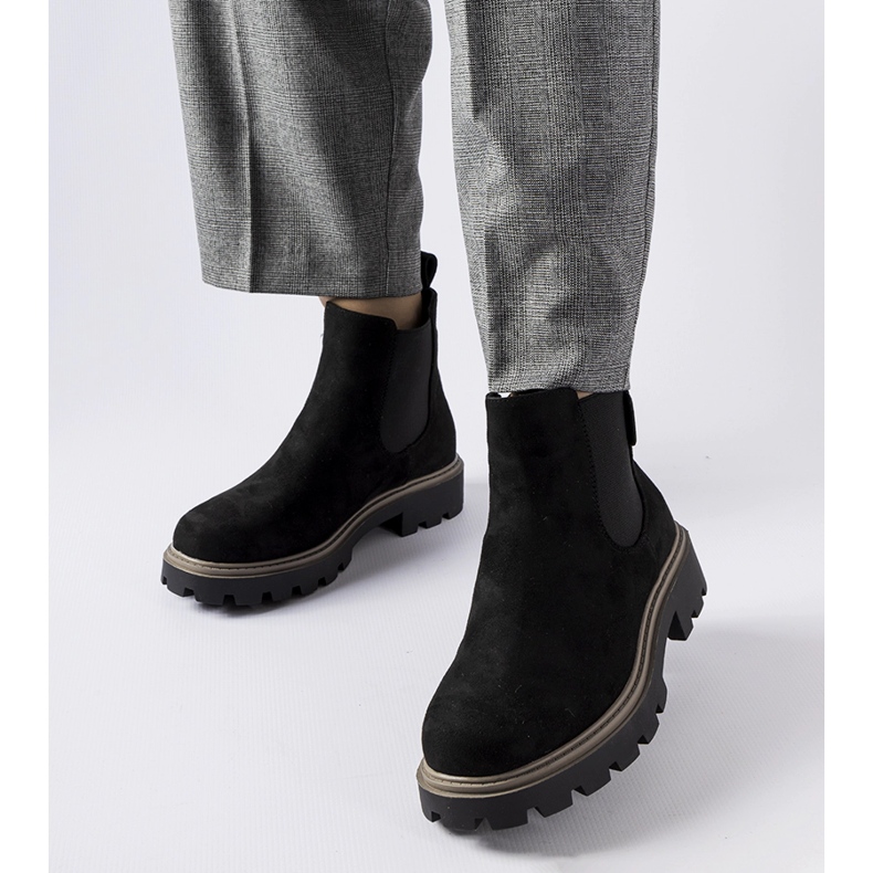 Bottes isolées noires Big Star MM274372 le noir 1