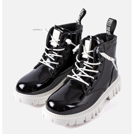 Bottines vernies noires Big Star MM374147 le noir 1