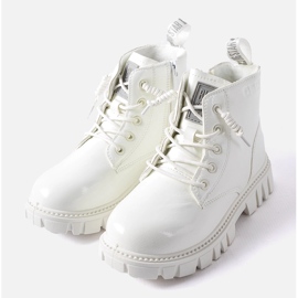 Bottines vernies blanches Big Star MM374142 1 Bottines vernies blanches Big Star MM374142 1