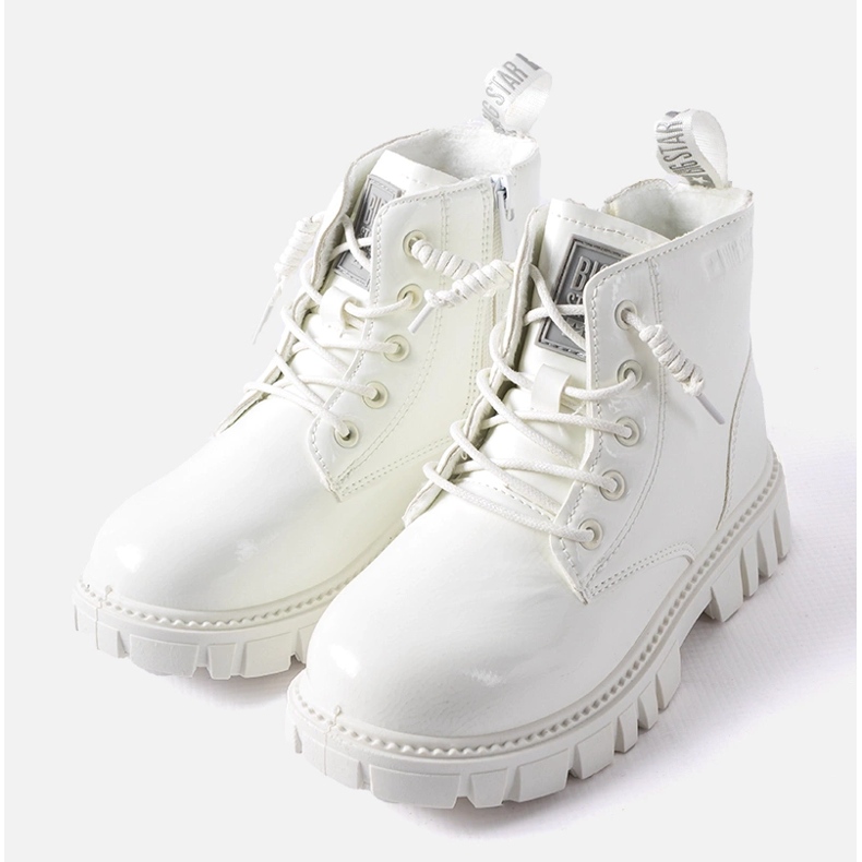 Bottines vernies blanches Big Star MM374142 1 Bottines vernies blanches Big Star MM374142 1