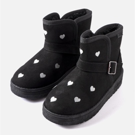 Bottes de neige noires pour enfants Big Star KK374243 1