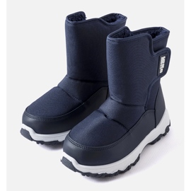 Bottes de neige enfant bleu marine Big Star MM374120 1