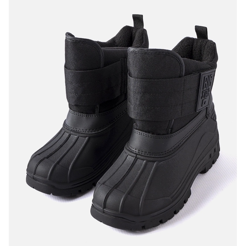 Bottes de neige noires pour enfants Big Star MM374122 le noir 1