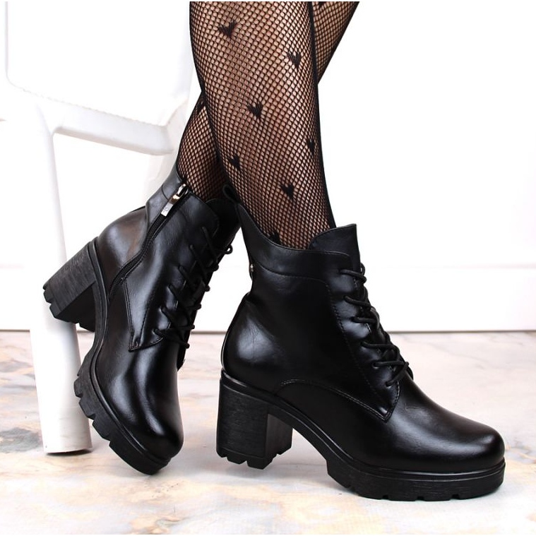 Bottines et plateforme isolées Potocki W WOL188 noir le noir 1