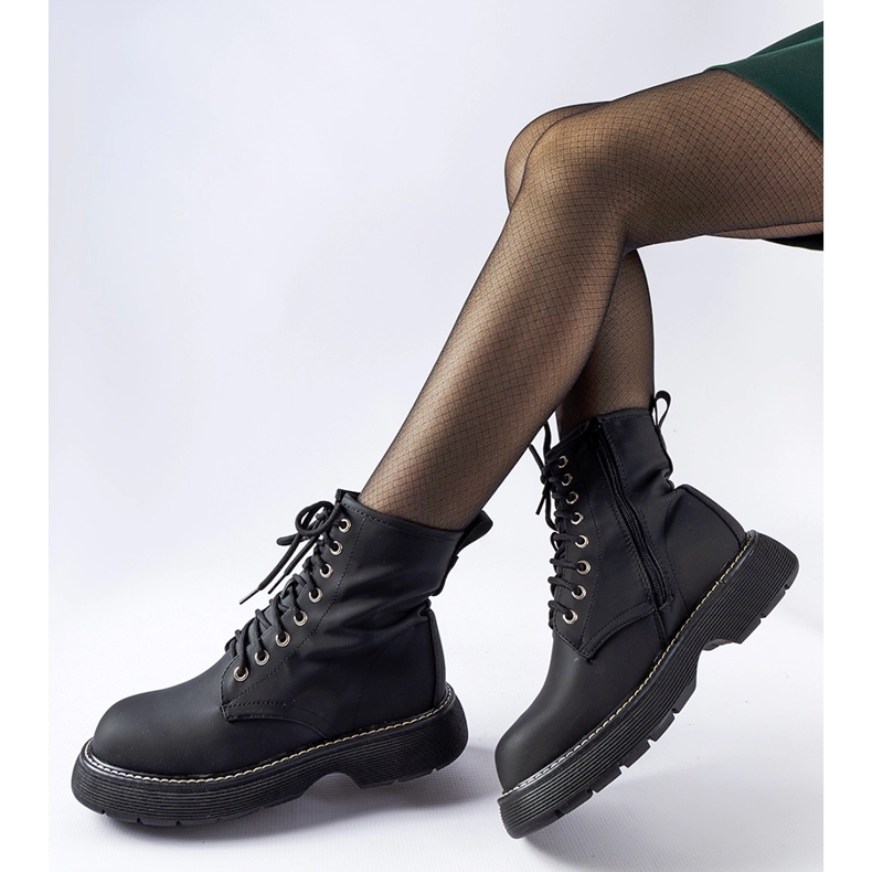 Inna Bottines Benvenuto classiques noires 1