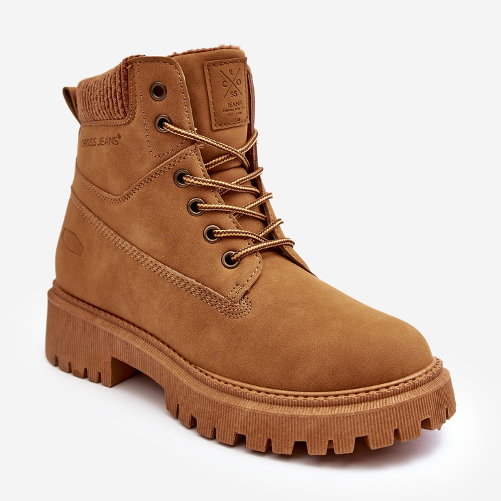 Cross Jeans Jean isolé Camel Cross pour femme MM2R4011C brun 1