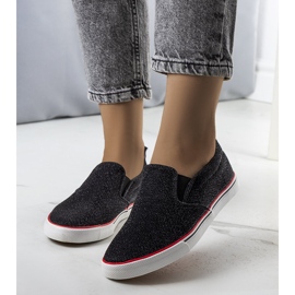 Baskets femme Ryza noires 1