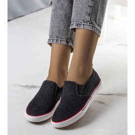 Baskets femme Ryza noires 2