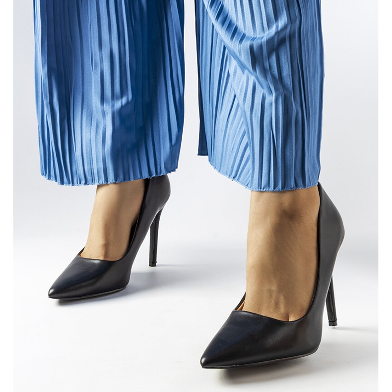 Escarpins classiques noirs Delis le noir 1