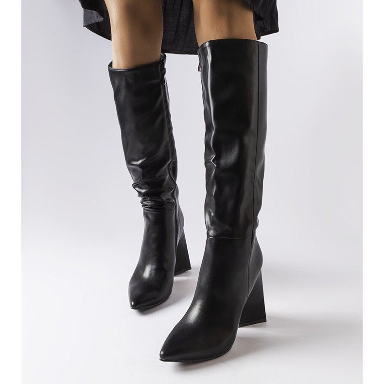 Bottes noires Medicina sur le poteau 1
