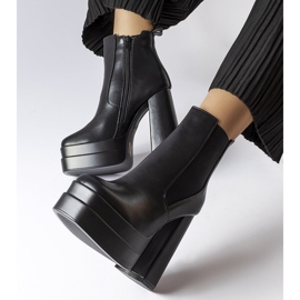 Inna Bottes à talons hauts noires de Copertino le noir 1 Inna Bottes à talons hauts noires de Copertino le noir 1