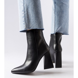 Bottines noires Abelina le noir 1