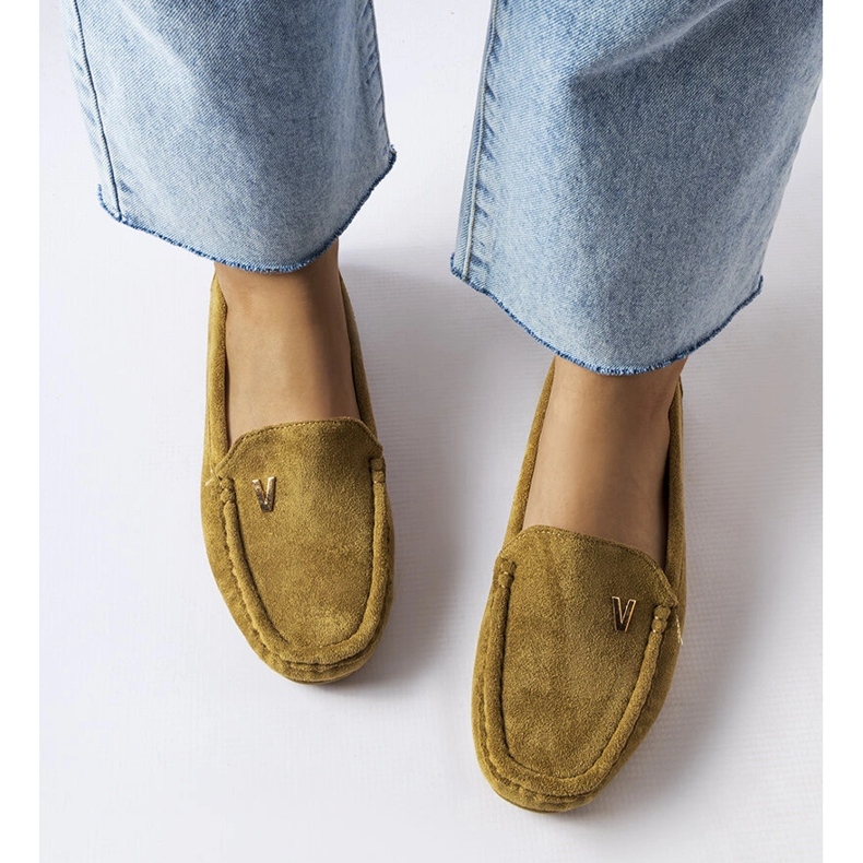 Mocassins verts en éco-daim de Beltsville 1