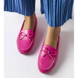 Mocassins à nœud rose Via Foria 1