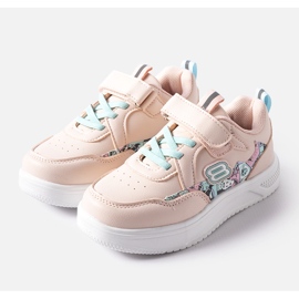 Baskets enfant Adalfredo roses 1