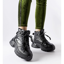 Evento Chaussures de sport d'hiver Giacinto isolées noires 1