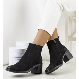 PA1 Bottines à talons Luiza noires 1