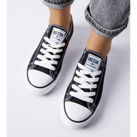 Big Star T274023906 baskets classiques noires le noir 2