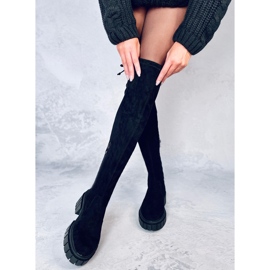 Bottes Alyssa noires, femmes le noir 2