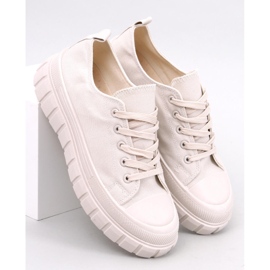 Baskets femme Quick Beige 1