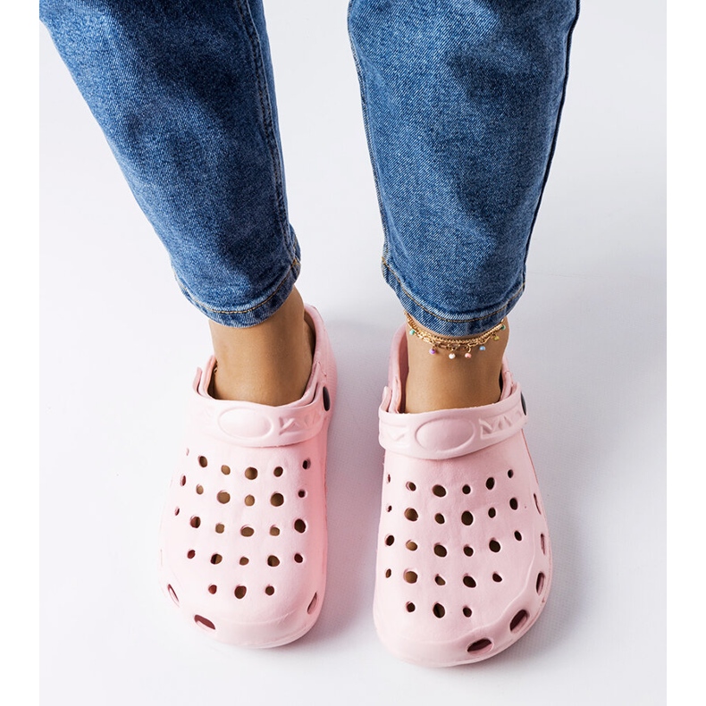 Inna Chaussons fermés en mousse rose Kleist 1 Inna Chaussons fermés en mousse rose Kleist 1