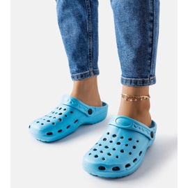 Chaussons fermés en mousse bleue Kleist 1