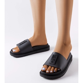 Chaussons Big Star noirs LL274429 le noir 1 Chaussons Big Star noirs LL274429 le noir 1