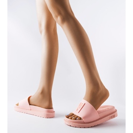 Chaussons Big Star roses LL274425 1