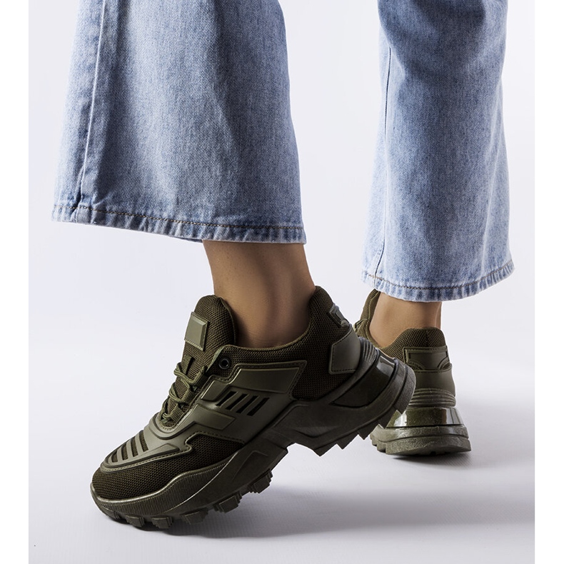 Inna Chaussures de SPORT Femme AL003 Vert 1 Inna Chaussures de SPORT Femme AL003 Vert 1