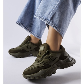 Inna Chaussures de SPORT Femme AL003 Vert 2 Inna Chaussures de SPORT Femme AL003 Vert 2