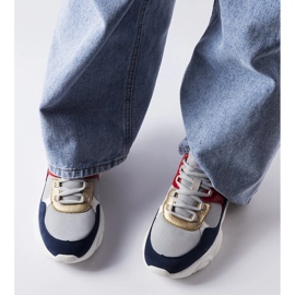 Baskets de sport grises Lee Cooper 2