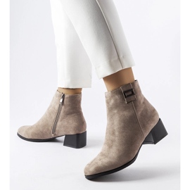 Bottines beiges de Fletcher MR2130-4 1
