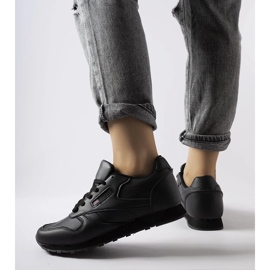 Baskets classiques noires Poulsen le noir 2