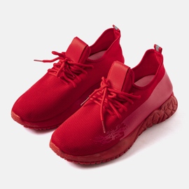 Baskets rouges pour hommes de Drive 1 Baskets rouges pour hommes de Drive 1