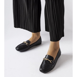 Mocassins décoratifs noirs de Docherty 1