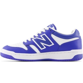 Chaussures New Balance Jr GSB480WH blanche 1 Chaussures New Balance Jr GSB480WH blanche 1