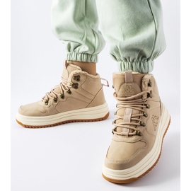 Chaussures isolées beiges Kappa 243364 Tobin 1