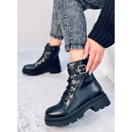 Bottes militaires Pomona noires 2