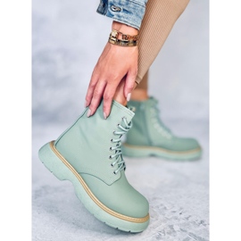 Bottines à lacets Peddy LT.GREEN vert 3