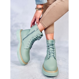 Bottines à lacets Peddy LT.GREEN vert 5