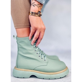 Bottines à lacets Peddy LT.GREEN vert 4
