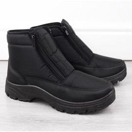 Bottes de neige isolées noires pour hommes News 5011 1