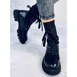 Tierr Bottines pull noires le noir 3