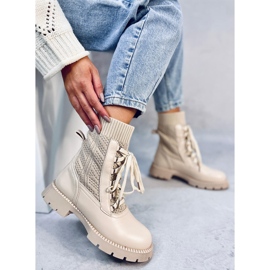 Tierr Bottines pull beiges 5