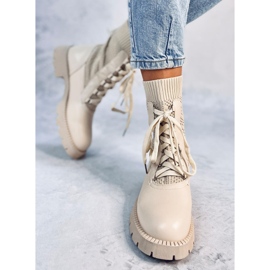 Tierr Bottines pull beiges 3