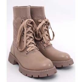 Bottines pull Tierr Kaki brun 1
